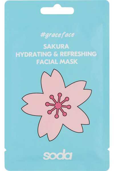 OEM Sakura hydrating face mask, 1 pc.