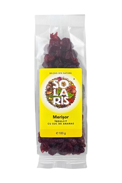 SOLARIS Merisor indulcit cu suc de ananas 100g