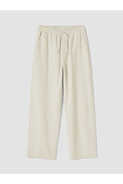 LC Waikiki Beige Loose Fit Men's Trousers