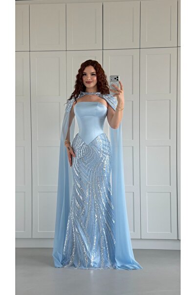 ayşenur Dinçer butik Disney Channel Abiye Bebe Mavisi