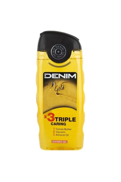 Denim Αφρόλουτρο, Ντένιμ, 250 ml Χρυσό