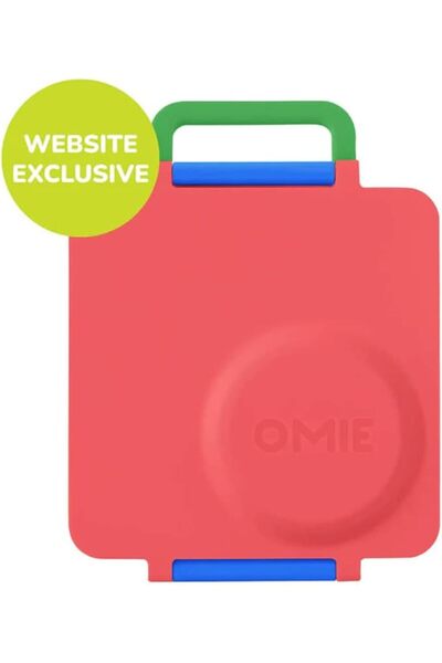 OMIE صندوق طعام أومي بوكس للأطفال - صندوق غداء معزول مع وعاء طعام حراري مانع ...