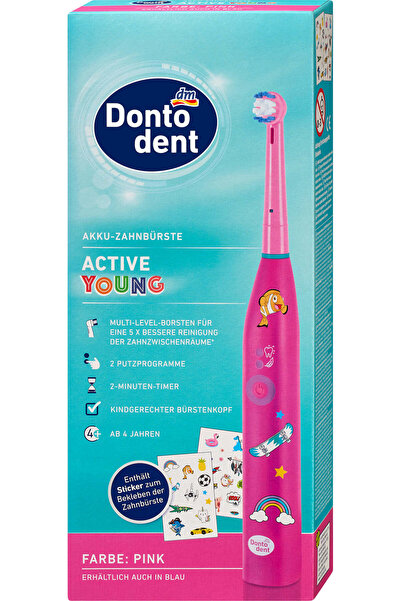 OEM Periuță de dinți electrică pentru copii Active Young roz, 1 buc