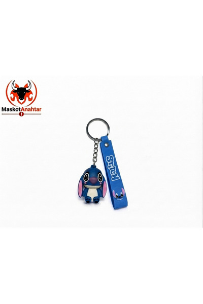 MaskotAnahtar Silikon Anahtarlık STICH