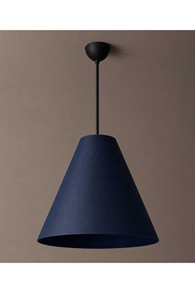 Vento Konik Beton Görünümlü Sarkıt Avize Dekoratif Tekli Avize