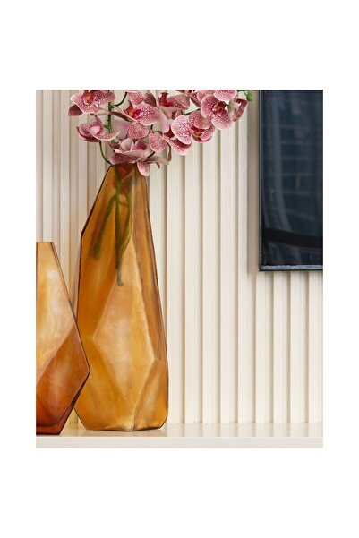 Generic Handcrafted ORO GLASS VASE - TALL