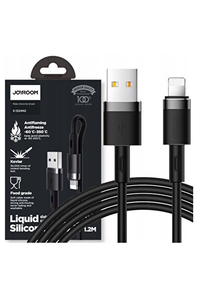 Joyroom Cablu de date din silicon lichid N2 USB-A pentru Lightning iPhone 12 13