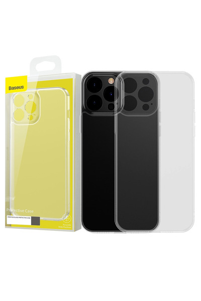 Baseus Carcasă rigidă din sticlă mată pentru iPhone 13 Pro Max, cu ramă