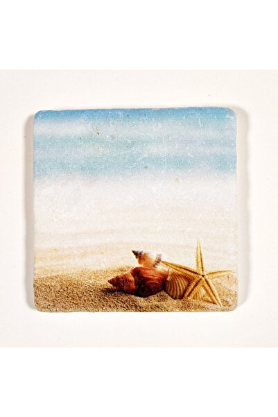 Şeker Portakalım Decorative Figured Special Size 20X20X1 cm Natural Stone Bat...