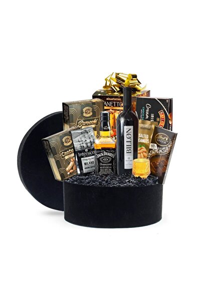 GourmetGift Coș cadou 26 PB 70 – Catifea neagră