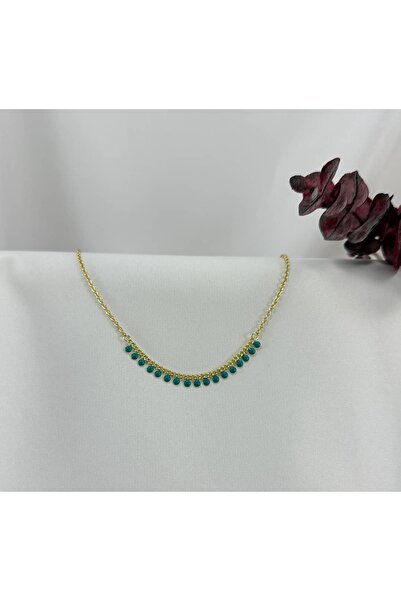 Piaro Collection Green Drop Necklace