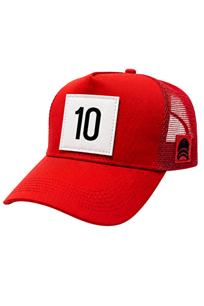 all hats قبعة بيسبول شبكية بتفاصيل مكونة من 10 قطع