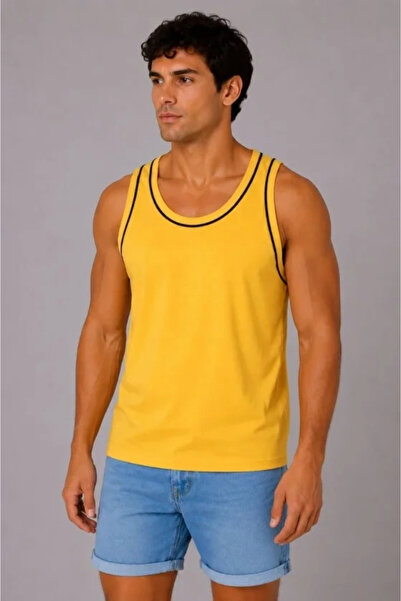 Beruflic Men's Athlete Crew Neck Sleeveless Summer Tank Top