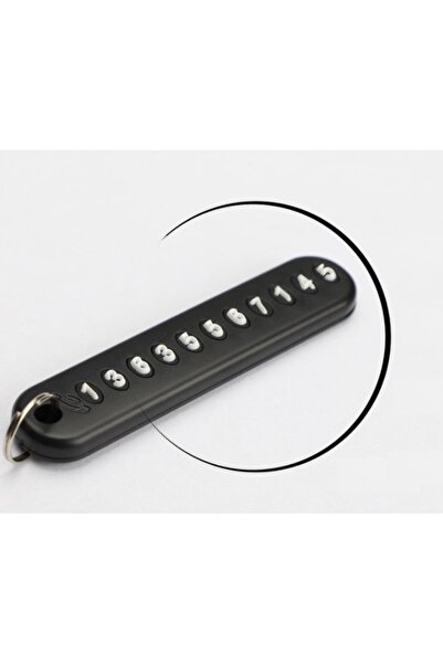 OSKA GLOBAL Mini Keychain, Multi-Purpose Numberer for Bag, Car