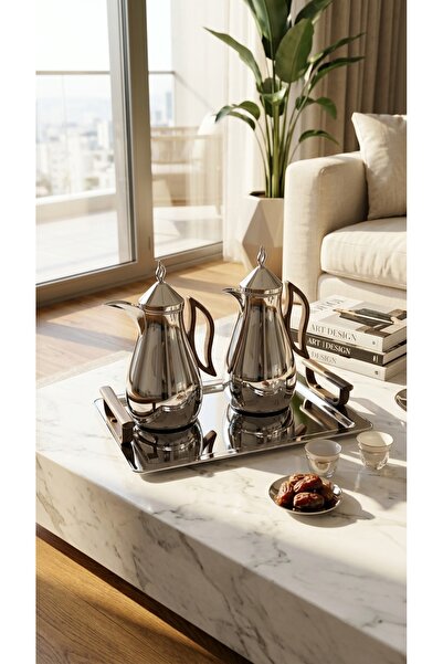 Generic *Luxury Hospitality Thermos Set with Stainless Steel Tray – 3 Pieces ...