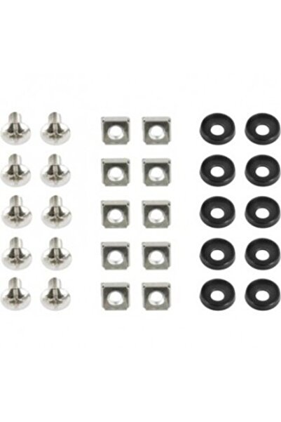 Gembird Set montare pentru rack 19, 50 Seturi, 19A-FSet-02