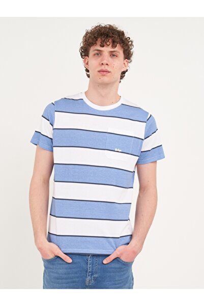 Lee Cooper - Tricou barbat cu buzunar si logo
