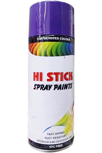 HI STICK Purple Spray Paints 240gm