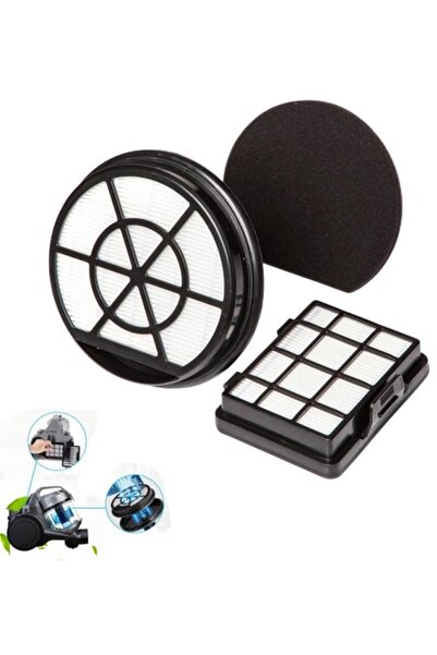 STARSTAR Replacement Filter Set: 1 Sponge Pre-Filter 14.7x14.7x2.5 cm + 1 HEP...