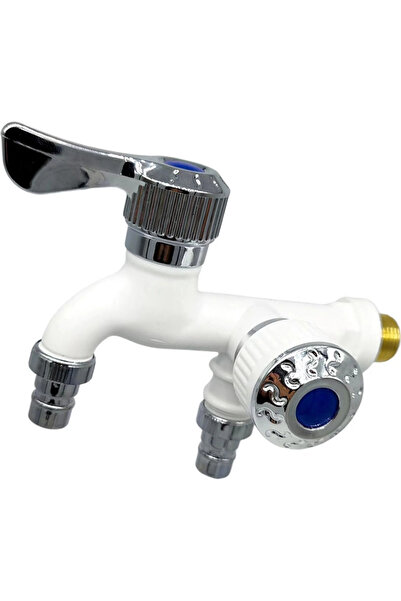 STARSTAR Washing machine faucet, one inlet and two outlets, dual switch, 1/2-...