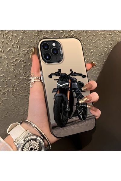 CHICASELUX iPhone 11 Pro Max Compatible Cool Sport Motorcycle Printed Matte Q...