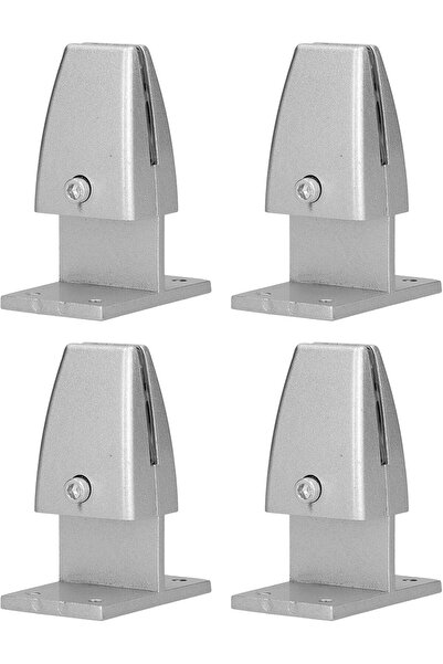 STARSTAR T-shaped partition bracket, 4 silver aluminum alloy T-shaped desktop...