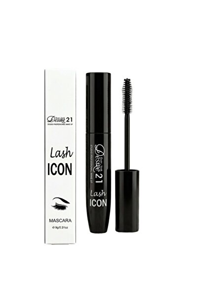 Desire21 Lash Icon Mascara Black - Smudge-Proof Lengthening & Volumizing Eye ...