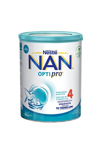 Nestle Formula de lapte Nan 4 Optipro, +2 ani, 800 g,