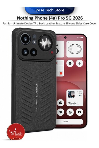 Wtech Nothing Phone (4a) Pro 5G 2026 Fashion Ultimate Design TPU Back Leather...