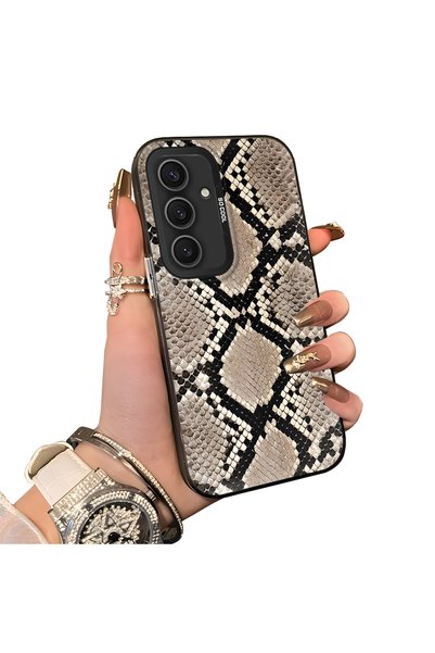 ucuc Samsung Galaxy S24 Plus Compatible Hard Acrylic Back Silicone Edge Lens ...