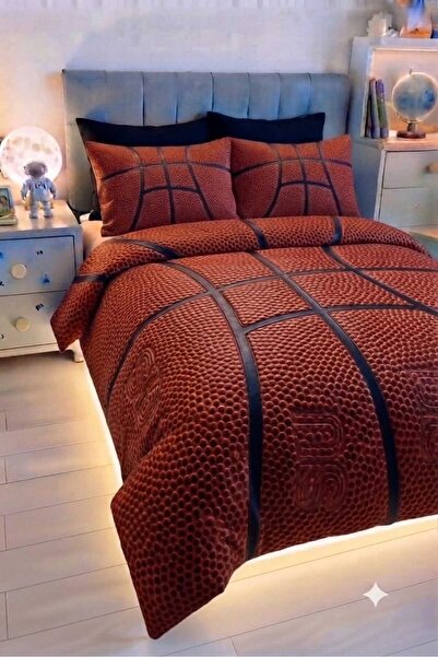 Elmas Dizayn 160X240 cm Youth Boy's Bedding Set Organic Cotton Satin Luxury P...