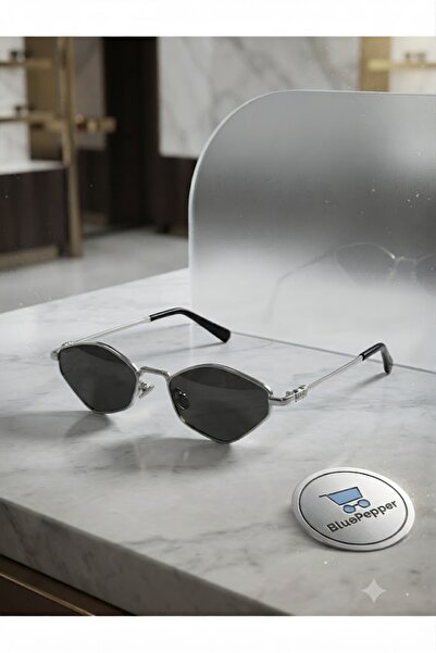 BluePepper Modern New Season Sunglasses with Geometric Frame Luxury Glasses w...