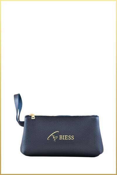 Biess Women's Small Makeup Bag - Navy Blue