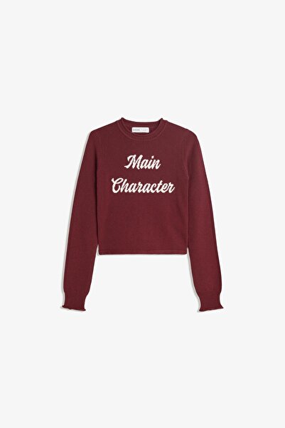Buti Allbucks *Bersh* -Ka* Printed Flexible Knitwear Sweater Abbrs3766