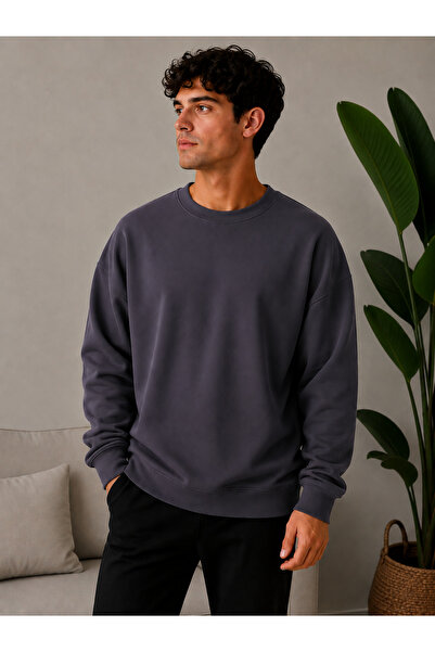 herkesemoda Seasonal Crew Neck Sweatshirt