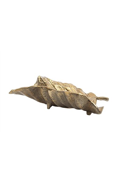 Mikasa Moor Antique Gold Decorative Leaf 37X34X10Cm