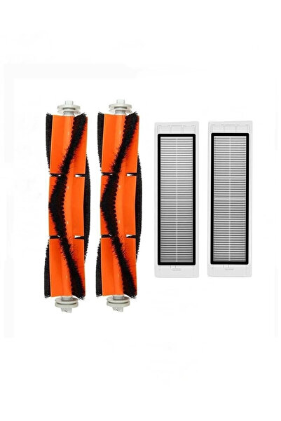 LİN GRUP Set de 4 piese de schimb compatibile cu aspiratorul robot Vestel V-B...