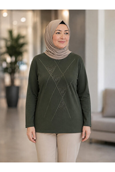 öztekstilMK بلوزة الأم من القماش البارد