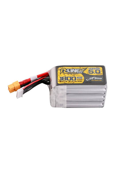 TATTU Baterie Lipo 6S 1800mAh 22.2V 150C Pentru drone Xt60 Cea mai bună