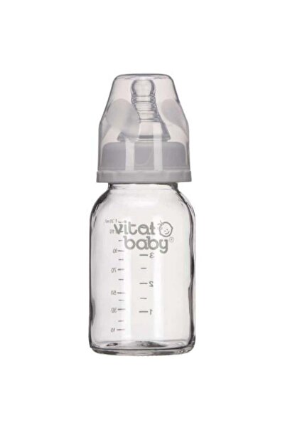 Vital Baby Glass Feeding Bottle 120ml