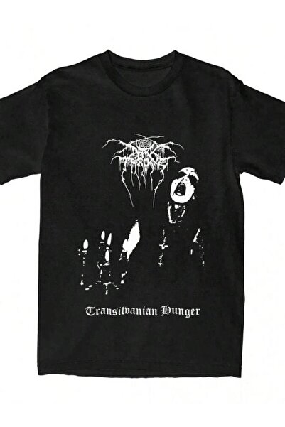2BIR تي شيرت للرجال والنساء من Darkthrone Transilvanian Hunger Vintage Pure N...