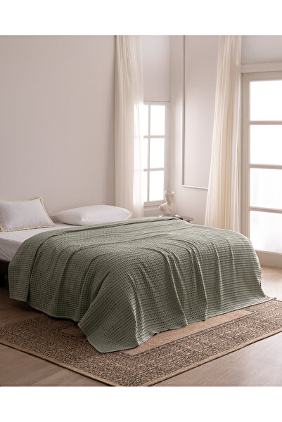 Madame Coco Lavrice Double Cotton Bamboo Pique - Mint Green