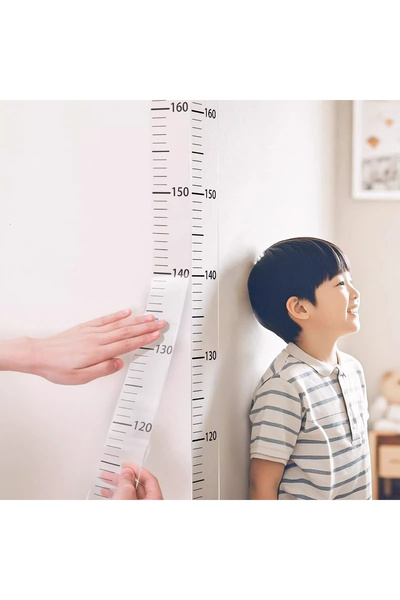Choice1 2pcs Transparent 2m Wall Height Measurement Card - Easy-to-Read Durab...