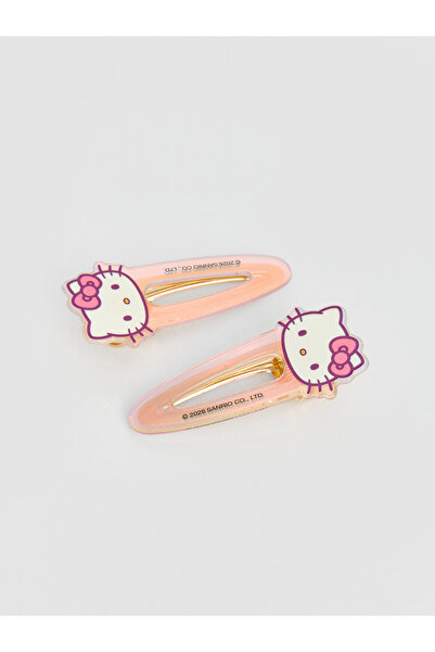 LC Waikiki Hello Kitty Printed Girls' Hair Clip 2 Pack