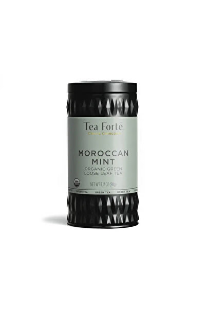 Tea Forte Green tea with mint, Moroccan Mint, –