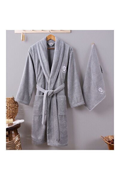 Dantela Men's Single Cotton Bathrobe