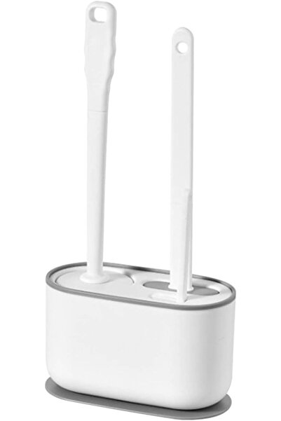 STARSTAR Toilet brush set, bathroom accessories, toilet cleaner, deep cleanin...