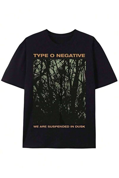NOURAM Type O Negative Suspended In Dusk-Shirt, Rock Band, Vintage, Oversized