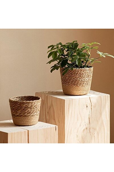 STARSTAR Woven Flower Pot - Storage Basket - Indoor Plants - Waterproof Linin...