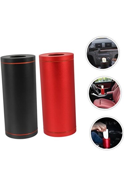 STARSTAR 2pcs Car Tissue Tube Napkin Box in Car Tissue Container Car Accessor...